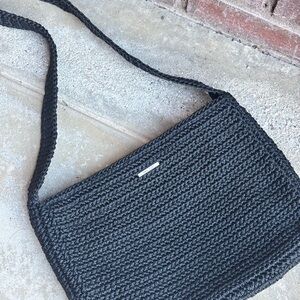The Sak Black Woven Bag
